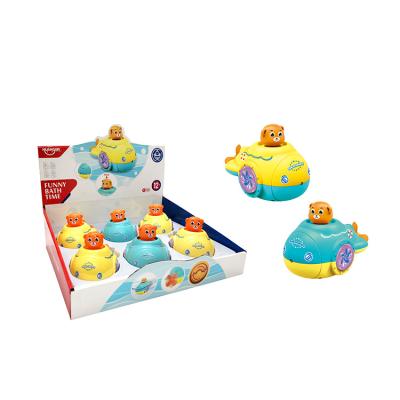 China Eco-Friendly Custom Design Water Eco-Friendly Submersible Jet Bath Toy From Toy Manufacturer Baby Take Shower for sale