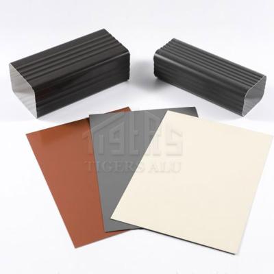 China Wall Cladding 3003 3005 3105 Prepainted Aluminum Alloy Coils Aluminum Sheets For Downspouts Downspouts Downspouts Gutter for sale