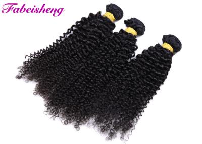 China Virgin Malaysian Kinky Curly Hair Extensions Double Weaving Grade 8A for sale