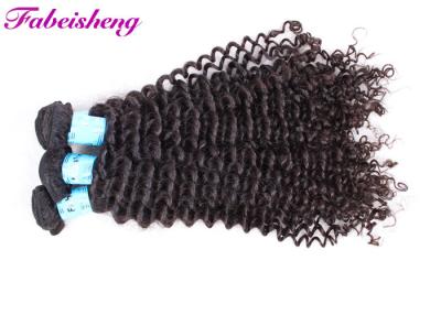 China Unprocessed Curly Brazilian Hair Extensions Virgin Human Hair Deep Wave for sale