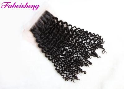 China Human Free Part Lace Closure Peruvian Curly Hair Bundles 100% Unprocessed for sale