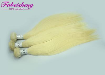 China Straight Coloured Human Hair Extensions , Honey Blonde Unprocessed Human Hair Weave for sale