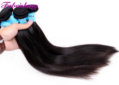 China Natural Black 1b Real Virgin Brazilian Hair / Straight 100% Human Brazilian Hair Bundles for sale