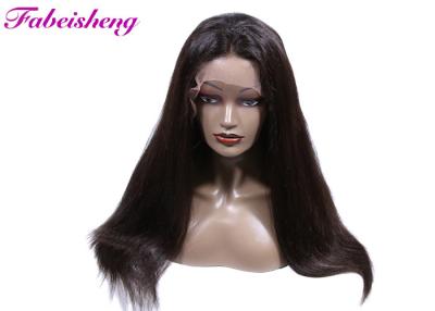 China Glueless Front Lace Wigs  , Natural Straight Swiss Lace Front Wigs for sale