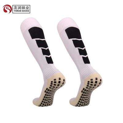 China YR-A 583 Sports Football Sports Anti Slip Grip Socks Non Slip Sustainable Non Slip Football Socks for sale