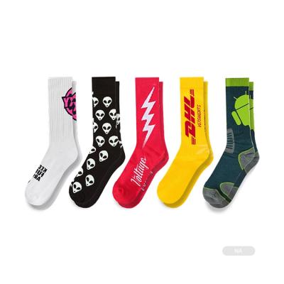 China QUICK DRY OEM customized cotton crew socks calcetines meias socken mens personalized socks design socks custom logo socks elites for men for sale