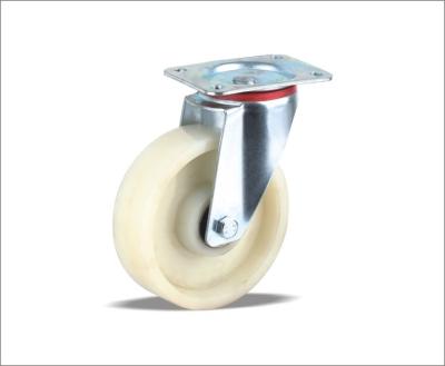 China High Quality Nylon Forklifts Wheels Roller Swivel Caster Wheel 100mm for sale