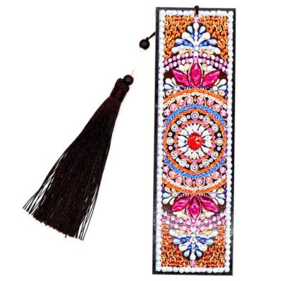 China Wholesale Modern Diamond Embroidery Diamond Painting Landmark Shaped Cross Rhinestone Tassel Landmark Decoration Supplies for sale