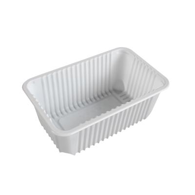 China Wholesale Disposable Plastic PP Food Blister Frozen Meat Tray for sale