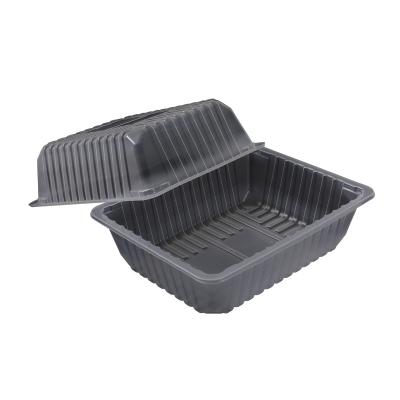 China Wholesale Plastic Food Grade Food Tray Clear For Vegetable for sale