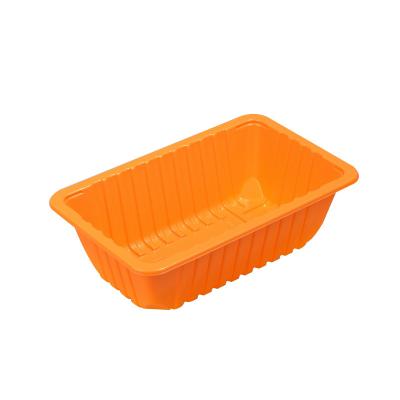 China Plastic Food Ningbo Linhua OEM Meat Sealing Film Frozen Food Tray for sale