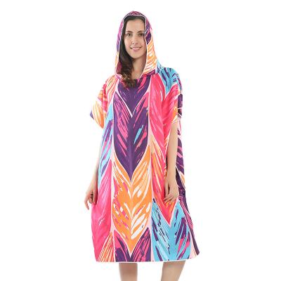 China Women Long Scarf QUICK DRY Printed Sunscreen Scarf Beach Shawl Soft Comfortable Bikini Cover Up for sale