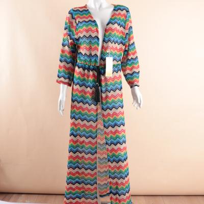 China New Summer New Summer Cardigan Long Sleeve Cap Ladies Multicolor Plus Size Loungewear for sale