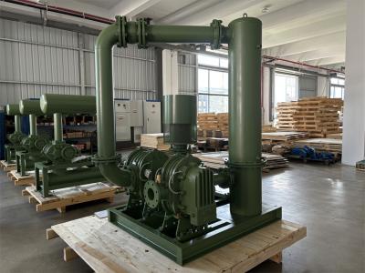 China High Pressure Roots Lobe Blower 100Kpa-150Kpa Two Stage DN100 for sale