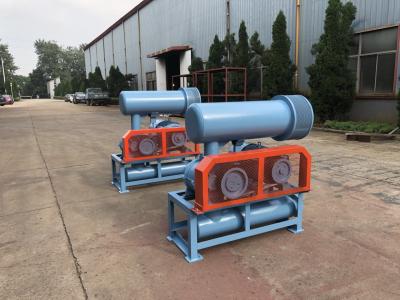 China Drie lobben Rotary High Pressure Roots Blower, Roots Type Blower Hoog rendement Te koop