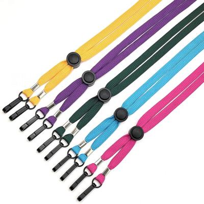 China Adjustable Lanyard Strap Ear Savers Supplements Holder MaskLanyard String With Clips Around Neck for sale