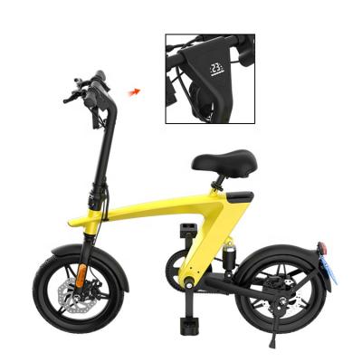 China Wholesale Folding Detachable Battery Bike Bicicleta Electrica Electric Adult Foldable Bicycle Bike Max Range 55 Kilometer E for sale