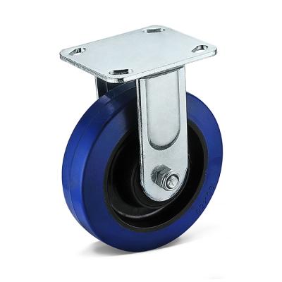 China Rigid 4/5/6/8 INCH Industrial Heavy Duty Heavy Duty Casters 6 Inch Wheels Roller Bearing FR Electrical Equipment 150/200mm Diameter for sale