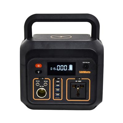 China 500w 600w 1000w 89-1 Home 300w Outdoor Charging Lithium Solar Power Station for sale