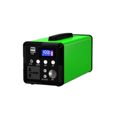 China Type C AC DC USB Charging Power Bank Solar Power System Outdoor Power Supply Station for sale