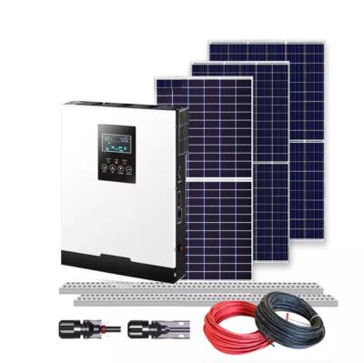 China 3kw On Grid 300w 10kw 1kva 5kva 2kva Sine Wave Solar Panels For Home Use And Inverter 450X350X118MM for sale