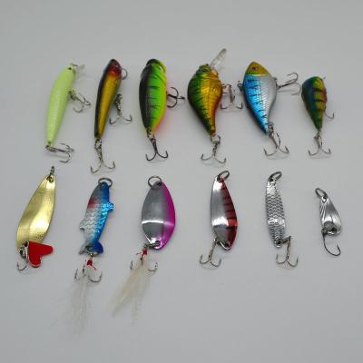 China Lure Mold Kit Fishing Lures Baits Swim Fishing Floating Lures Artificial Fishing Tackle Set TZ1029 for sale