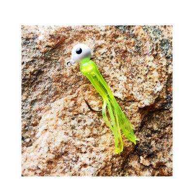 China Picture shows 3g Zinc Head Hook + 0.6g Tubular Bait Head Soft Bait Yamashita Shrimp Fishing Lure for sale