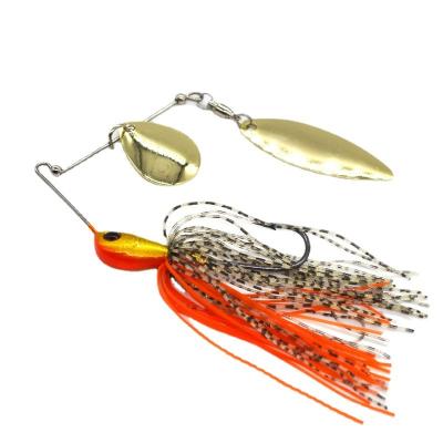 China Fishing Lures Spinnerbait , Hard Metal Spinner Bait Kit Jigs Lure For Freshwater Saltwater Fishing HXL200714 for sale