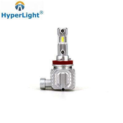 China Aluminum alloy HyperLight hot product M5P led auto headlight H4 H7 H8 H9 H10 9005 9006 led car headlights 90W 10000lm all in one headlight for sale