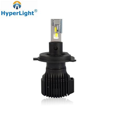 China Aluminum Alloy HyperLight factory 100W car led light headlight LED 9004 function P16 9600lm 12V canbus 9007 h4 led headlight H4 high low beam for sale