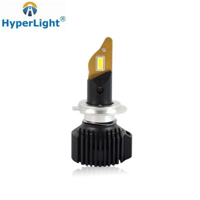 China Aluminum alloy HyperLight P16 led h4 h8 h11 h13 9006 car led bulb 9006 led auto led headlight H7 100w 9600lumen headlight for sale