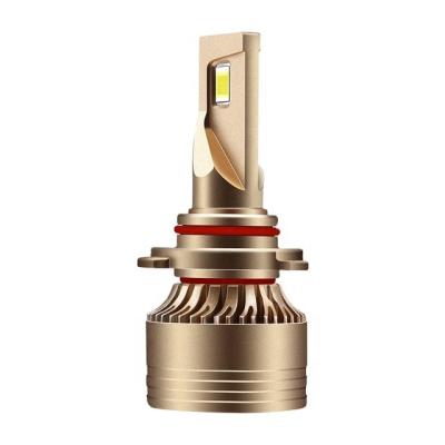 China Super Aluminum Alloy HyperLight Brightness Car Bulb 5600lm 6000k Car Led Headlight 007 9005 9006 H4 H7 H11 LED Bulb for sale