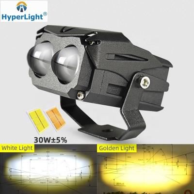 China Super Bright Motorcycle Headlight HyperLight Motorcycles Headlight U10 Spot Light Bulb Motorcycle Fog Lamp LED Working 6000LM LED Spotlight for sale