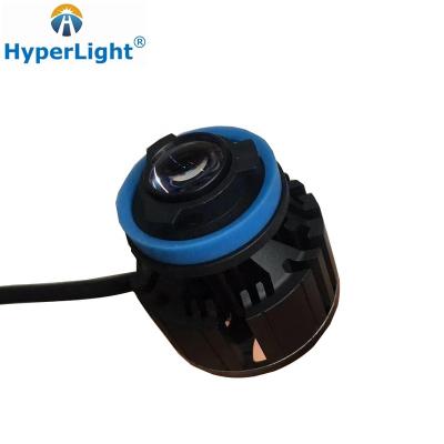 China Aluminum Alloy HyperLight Led Car Bulb 9005 Auto HID Laser LED Fog Light Lamp 9006 Conversion Kits for sale