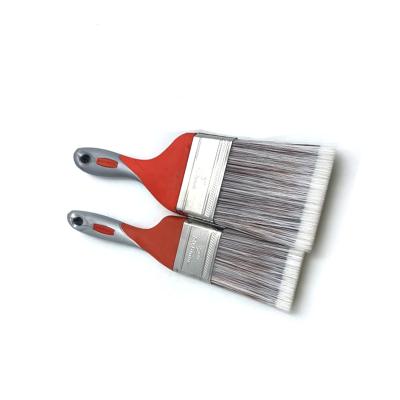 China BRUSH natural flat/corner plastic and rubber bristle handle for sale