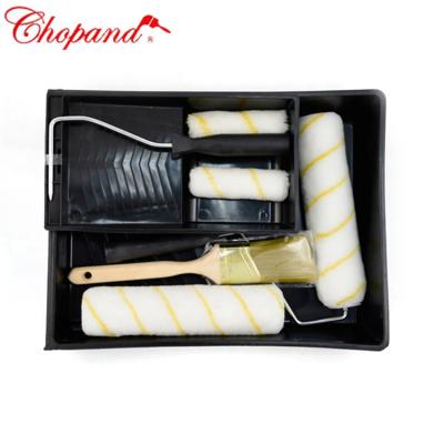 China Wall Paint Difference Size Plastic Paint Roller With Tray for sale