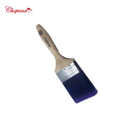 China Commercial Nylon Epoxy Paint Brush Flat / Angle 3 Insh Professional for sale