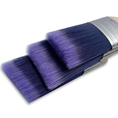 China Two-color PET Filament Household 2IN Paint Brush Eco-friendly With Different Handle Style for sale