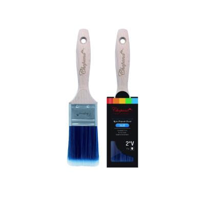 China Professional Steep Angle Sash Chopand Series NylonPaint Brush With Different Sizes for sale