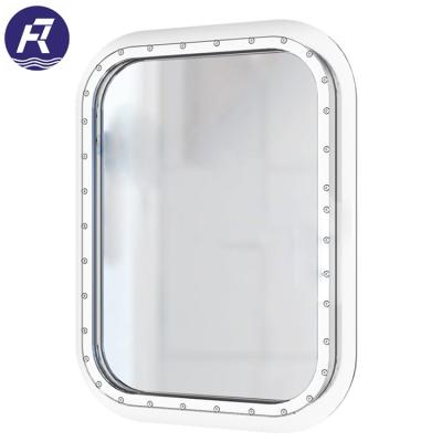 China Customized Boat Super Quality Fixed Boat Marine Aluminum Front Windshield Window à venda