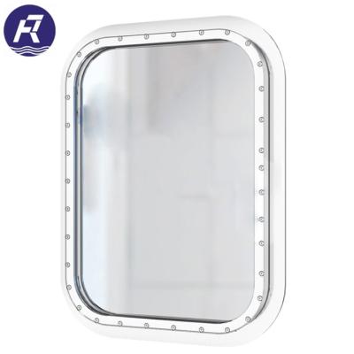 China Marine Aluminum Boat Portlights Front Windshield Marine Aluminum Customized Window zu verkaufen