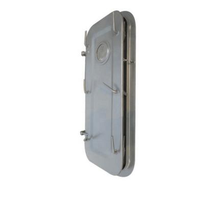 Chine Top quality size steel watertight boat door price marine high pressure steel bochi door for boat à vendre