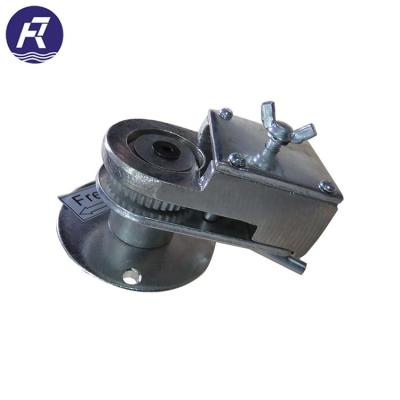 China BOAT manual hand anchor winch with capstan for pulling for sale