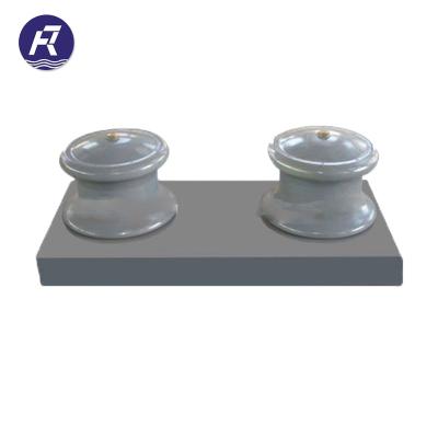 China High-Precision Boat Fairlead Rollers Mooring Roller For Boat Two-Roller With Stand for sale