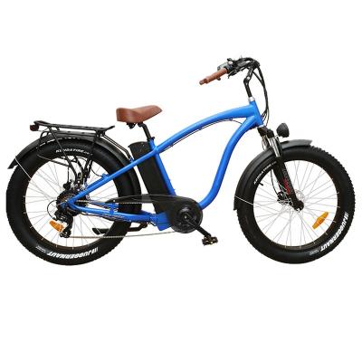 China Fat Tire 26 Inch Fat Tire Bike Hummer Mountain Beach Adult Cruiser Scooter Electric Bicycle for sale