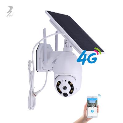 China NIGHT VISION New Arrival Outdoor CCTV With Sim Card And 4G Remote Solar Camera Live View Durable 30X Two Way Audio for sale