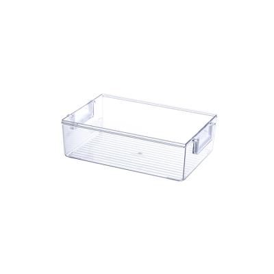 China 2021 Custom Transparent Freshness Preservation Manufacturer Refrigerator Storage Box Large Capacity Food Storage Box for sale