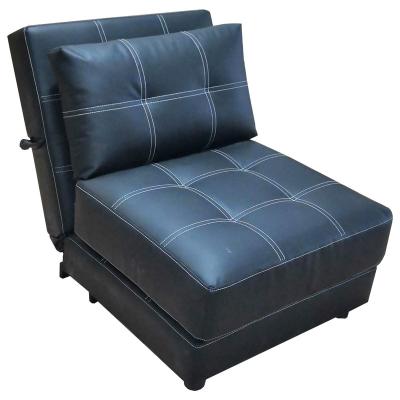 China Foldable Floor lazy PU single foldable bed tatami sofa for sale