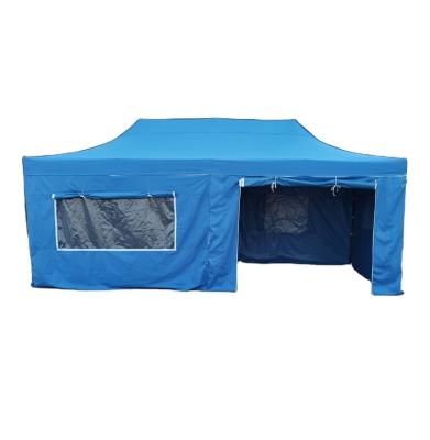 China Steel tube factory wholesale 3x6m fold tent with door and window for sale