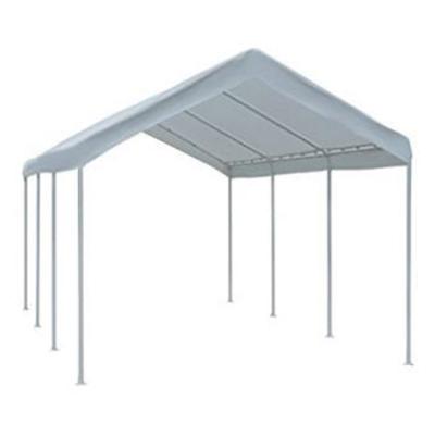 China Durable Parking 20' x 10' Outdoor Multipurpose Canopy Car Storage Shelter with 8 Steel Legs, White for sale